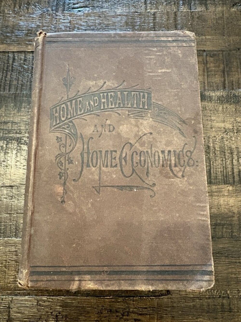 Home And Health And Home Economics - C. H. Fowler 1880 Hardcover Phillips & Hunt